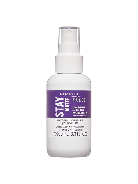 London Stay Matte Fix & Go 2-in-1 Primer & Setting Spray, 3.4 fl oz