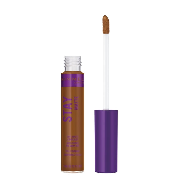 Rimmel London Stay Matte Liquid Concealer, Chestnut, 0.23 fl oz
