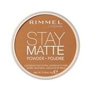 Rimmel London Stay Matte Pressed Powder, Pecan, 0.49 oz