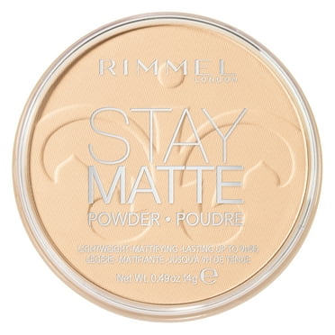 Rimmel London Stay Matte Pressed Powder, Transparent, .3 fl.oz