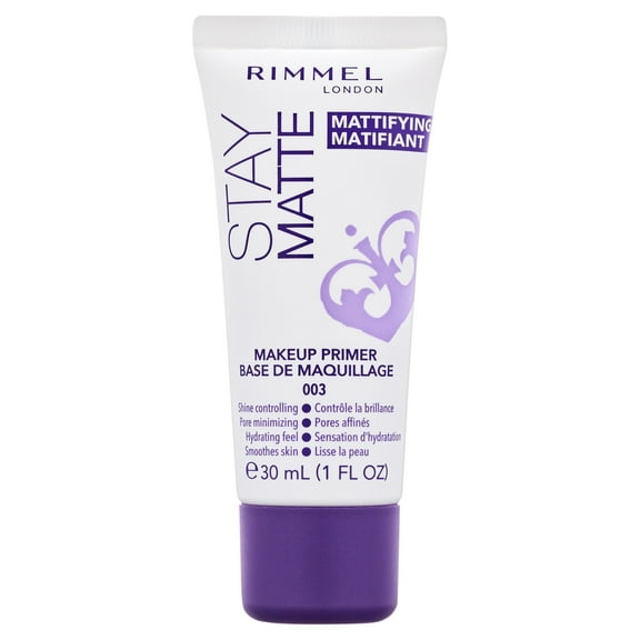 Rimmel London Stay Matte Primer, Clear, 1 fl oz