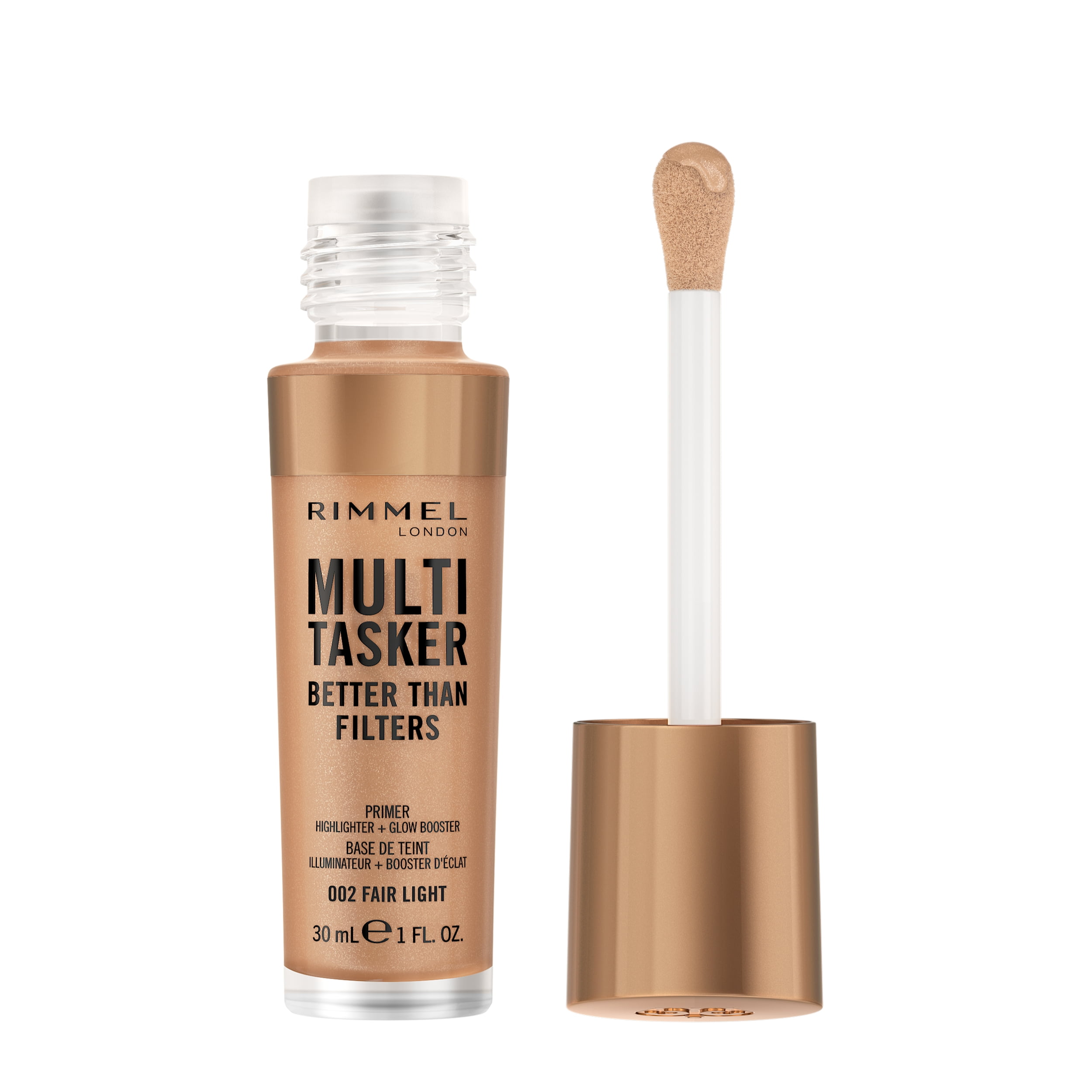 Rimmel Multi-Tasker Better than Filters Face Primer, 002 Fair Light, 1 fl oz