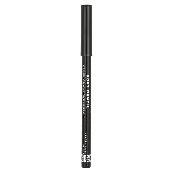 Rimmel Soft Kohl Kajal Eyeliner, Jet Black, 0.04 oz