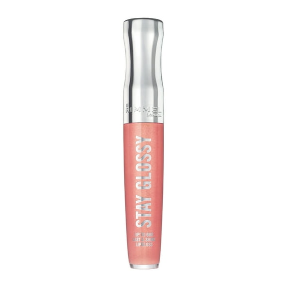 Rimmel Stay Glossy Lip Gloss, Swingin' Mandarin, 0.18 oz