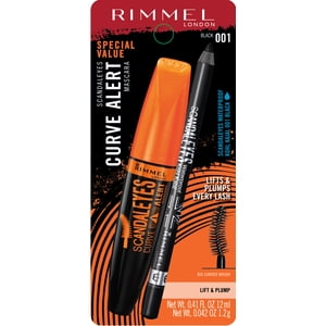 Rimmel Volumeflash Scandaleyes Curve Alert Mascara Duo, Black