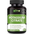 thumbnail image 1 of Rimo Nutrition Potassium Citrate Supplement No Additives 120 Servings, 1 of 4