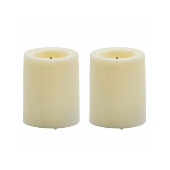 Rimports 120335 1.75 in. Cream LED Votive - 2 Per Pack - Pack of 6
