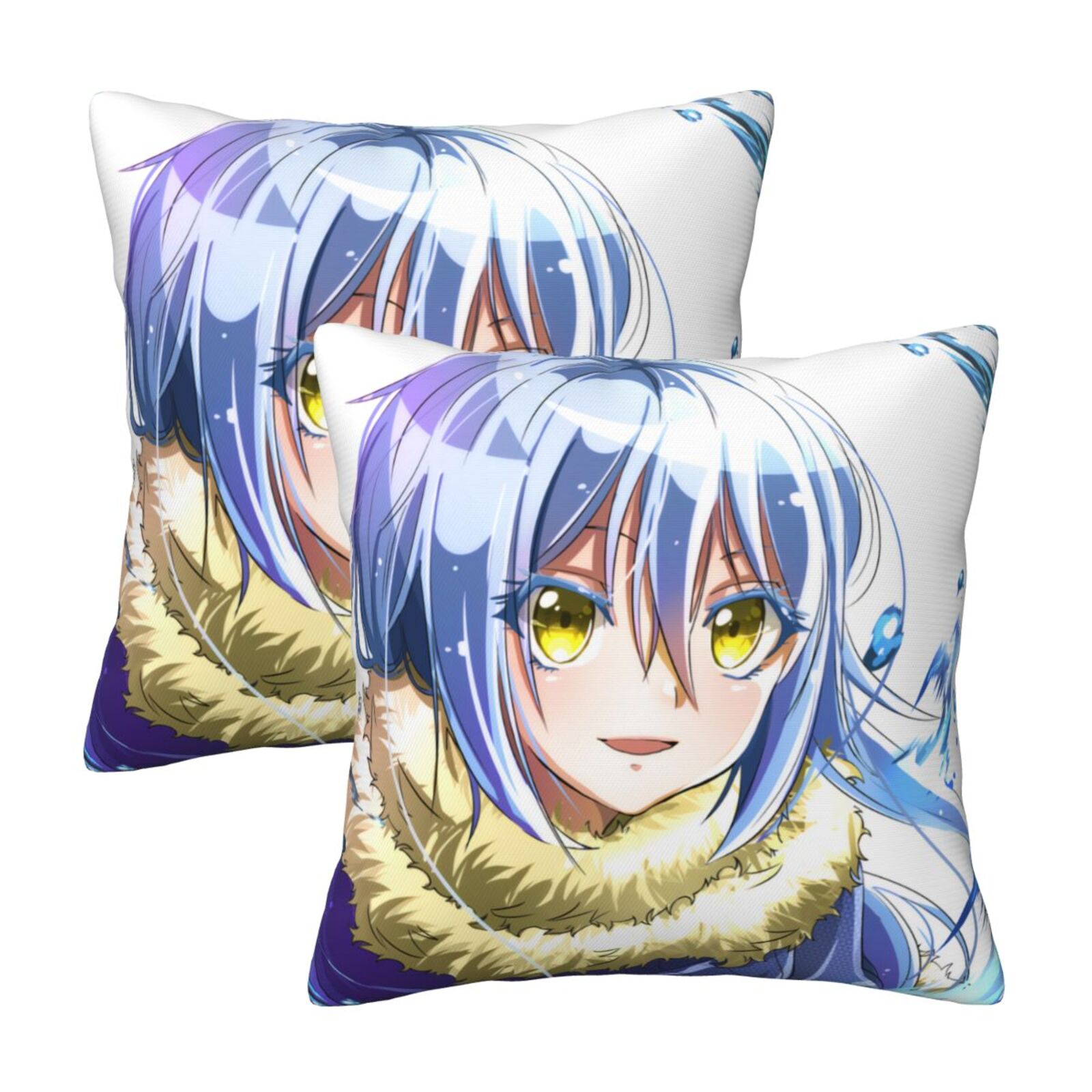 Peluche Oreiller Rimuru Tempest - That Time I Got Reincarnated As A Slime - 28 Cm Bleu
