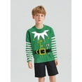 thumbnail image 1 of Rimyaw Toddler Boys Christmas Tees Shirts Graphic Long Sleeve Cotton Tops 3T, 1 of 8