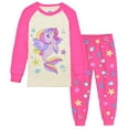 thumbnail image 1 of Rimyaw Toddler Girls Pajamas Sets Unicorn Long Sleeve Cotton Shirts & Pants Sleepwear PJS Set 2T, 1 of 8