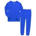 thumbnail image 1 of Rimyaw Toddlers Pajamas Sets Boys Girls 2-Piece Sleepwear Set Cotton Long Sleeve Casual Clothes 3T, 1 of 7