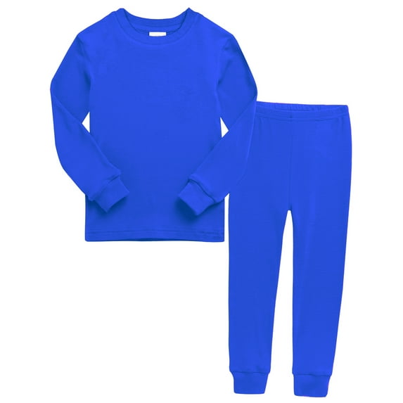 Rimyaw Toddlers Pajamas Sets Boys Girls 2-Piece Sleepwear Set Cotton Long Sleeve Casual Clothes 3T