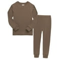 thumbnail image 1 of Rimyaw Toddlers Pajamas Sets Boys Girls 2-Piece Sleepwear Set Cotton Long Sleeve Casual Clothes 5T, 1 of 7
