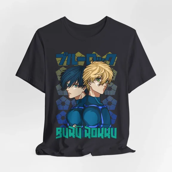 Rin Itoshik, Nagi Seishiro Anime Inspired | Buru Rokku Graphic Tee