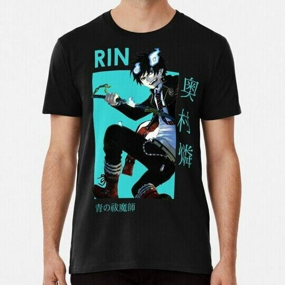 Rin Okumura Blue Exorcist Card Anime S to 5XL Made in the USA T-Shirt
