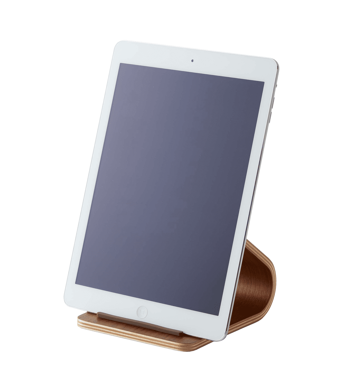 Walnut Brown Plywood Tablet and Book Stand