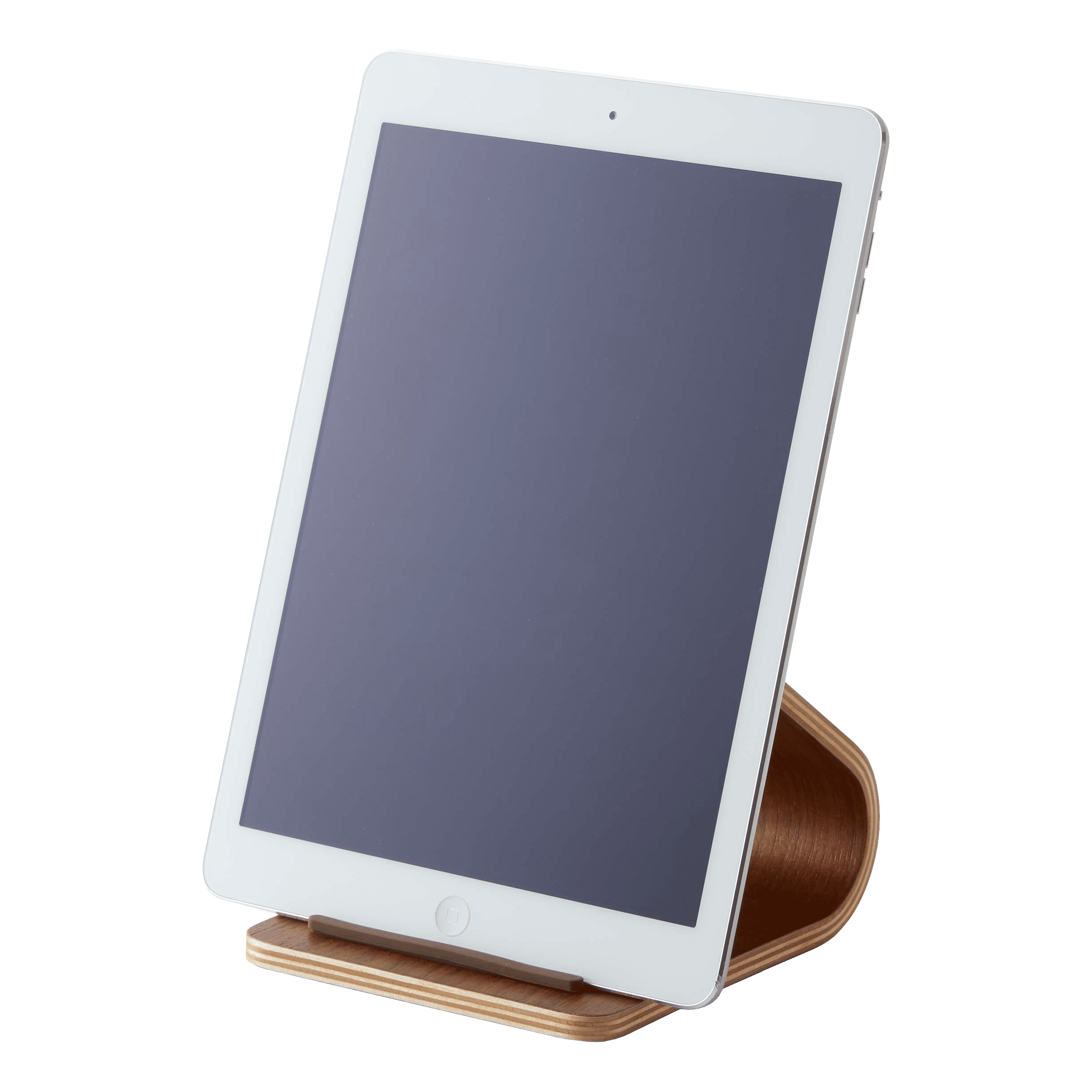 Walnut Brown Plywood Tablet and Book Stand