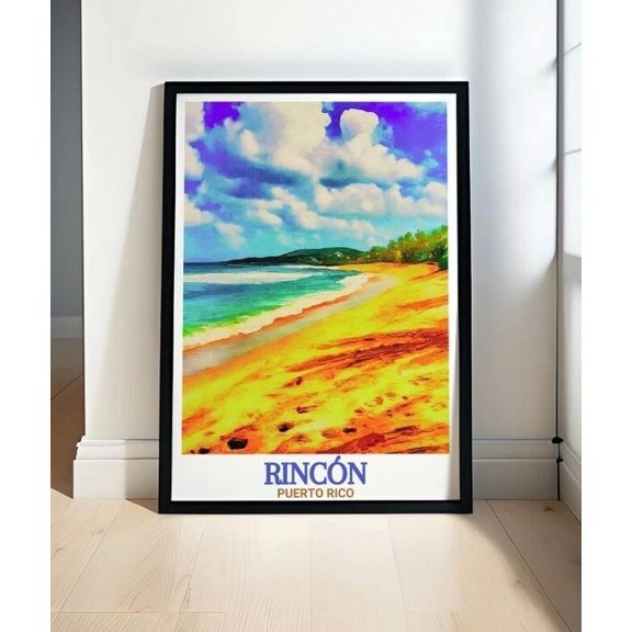 Rinc Travel Posters Home Decor Vintage Art Print Cute Birthday Gift Wall Art