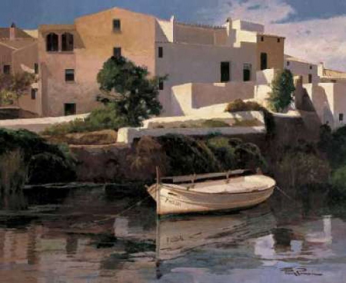 Rincon del Puerto Canvas Art - Poch Romeu (20 x 24)