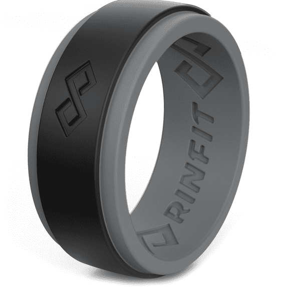Rinfit-Air High-quality Silicone Wedding Ring for Men. Soft Silicone ...