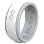 Rinfit-Air High-quality Silicone Wedding Ring for Men. Soft Silicone Rubber Bands by Rinfit