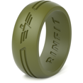 thumbnail image 1 of Rinfit Silicone Rings - Eagle Collection - Rubber Bands for Men - Comfotable Wedding Ring Replacement, 1 of 2