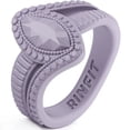 thumbnail image 1 of Rinfit Silicone Rings - Wedding Rubber Rings For Women - Marquise Diamond, 1 of 2