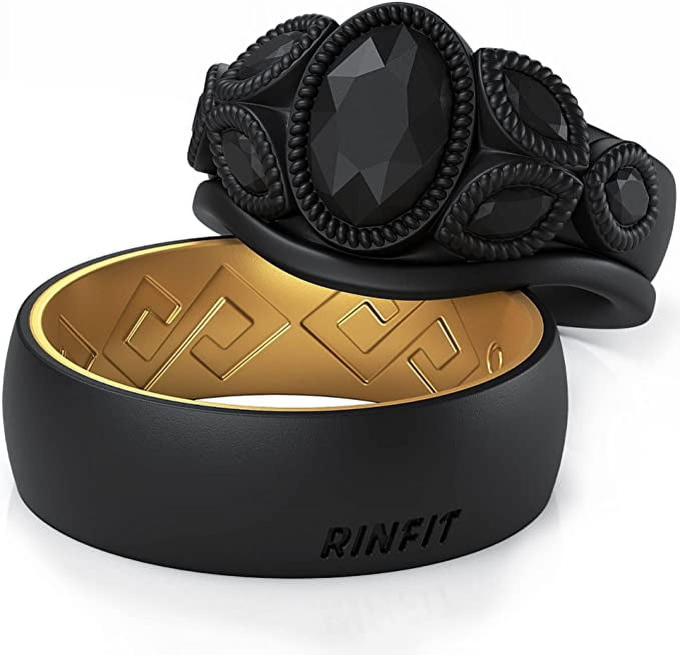 Rinfit Silicone Rings Couple Sets Rubber Wedding Liberia Ubuy