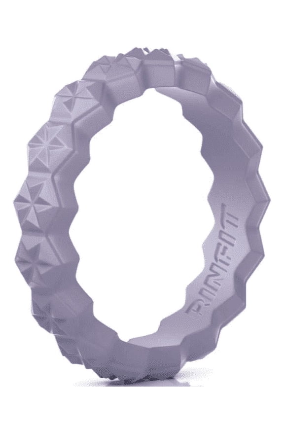 Silicone Rings for Women - Thin & Stackable Rubber Bands for Sports & Yoga