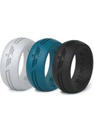 Mens silicone wedding bands walmart deals