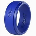 thumbnail image 1 of Rinfit Silicone Wedding Ring for Men - Soft Rubber Wedding Band Replacement - Infinity Collection, 1 of 4