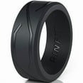 thumbnail image 1 of Rinfit Silicone Wedding Ring for Men - Soft Rubber Wedding Band Replacement, 1 of 4