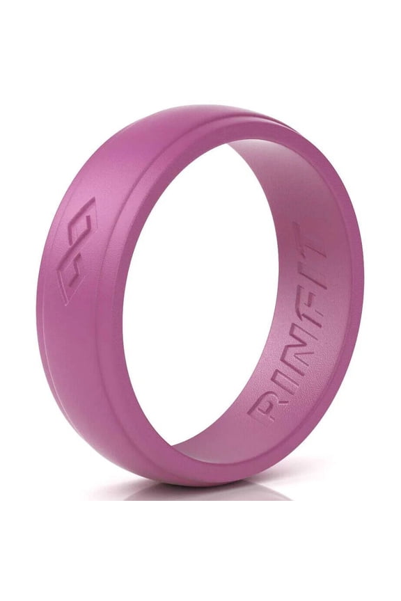 Silicone Wedding Ring for Women - Soft Rubber Wedding Band Replacement - Infinity Collection