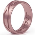 thumbnail image 1 of Rinfit Silicone Wedding Rings for Women - 4love Collection - Rubber Bands Replacements, 1 of 3