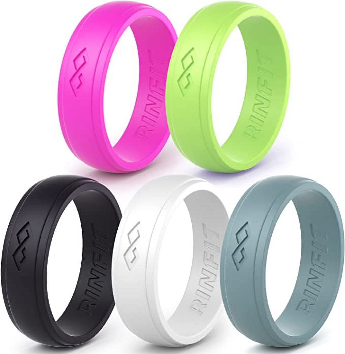 Anel Silicone Rinfit 5.5mm - Aliança Casamento Infinita