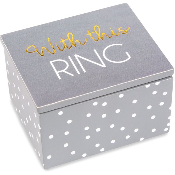 Ring - 2.25" x 2" x 1.5" MDF Keepsake Box