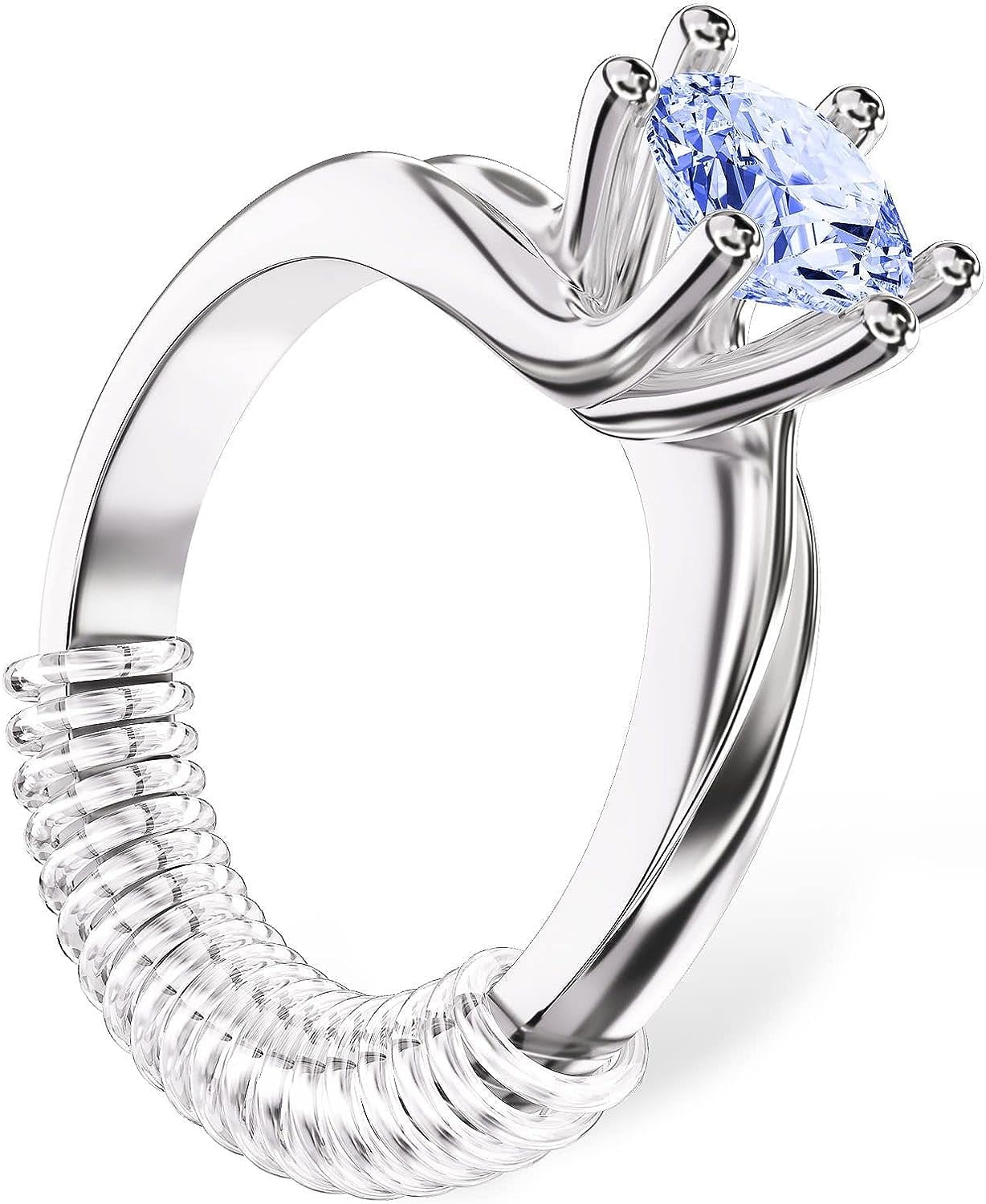 JESOT Ring Adjuster, Invisible and Comfortable Non-Slip, Various Sizes to Fit Almost Rings