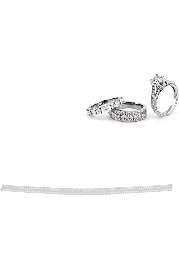 Ring Adjuster for Loose Rings, 2 Sizes - Ring Size Reducer, Jewelry Ring Sizer Adjuster Tool(3mm/5mm)(3mm)