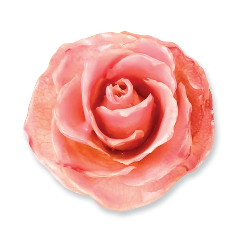 Lacquer Dipped Pink Real Rose Adjustable Ring Lacquer Dipped Pink Real Rose Adjustable Ring