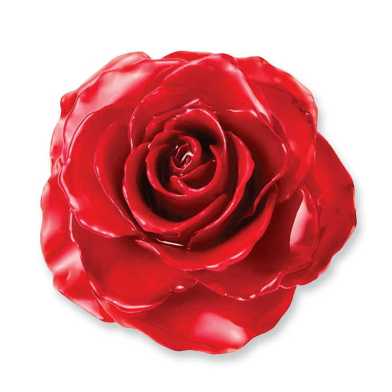 Lacquer Dipped Red Real Rose Adjustable Ring in Gift Box Lacquer Dipped Red Real Rose Adjustable Ring in Gift Box