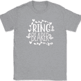 thumbnail image 1 of Ring Bearer T-Shirt Wedding Party Bride Groom Event Group Gift Text Tee - Heather Grey, 5XL, 1 of 1