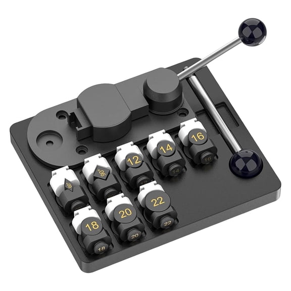 Ring Bender Ring Bending Tool Ring Maker Tool Durable Metal Construction for Jewelry Designers Home Use