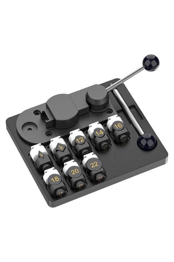 Ring Bender Ring Bending Tool Ring Maker Tool Durable Metal Construction for Jewelry Designers Home Use