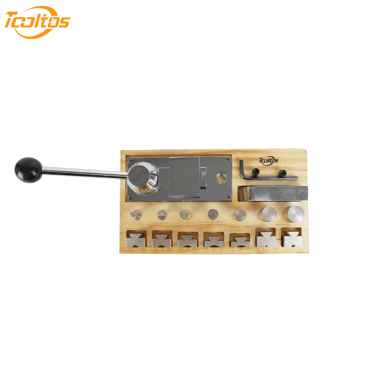 Ring Bending Tool Set for Jewelry Making, Multifunctional Ring Bender with Dies, DIY Crafting Machine for Rings, Earrings and Wire Forming