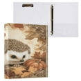 thumbnail image 1 of Ring Binders Cute Little Hedgehog Presentation1.5-inch, Slant Ring One-Touch, 1 of 9