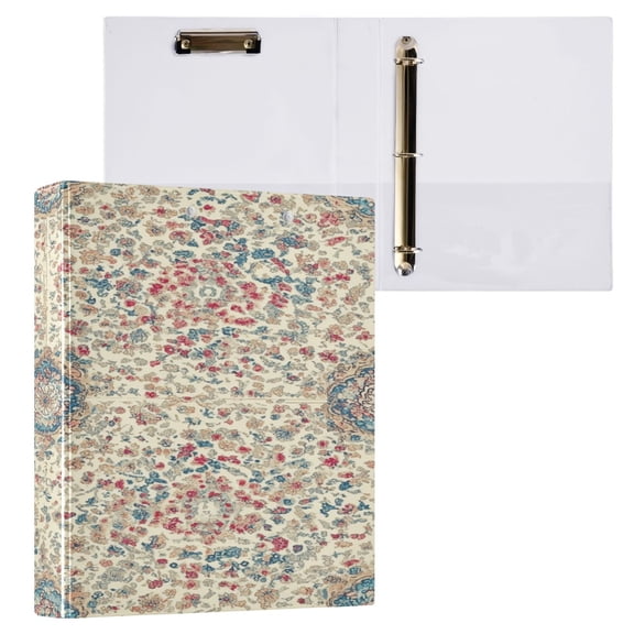 Ring Binders Design Flowers Presentation1.5-inch, Slant Ring One-Touch