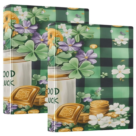 Ring Binders Good Luck Vase Presentation1.5-inch, Slant Ring One-Touch