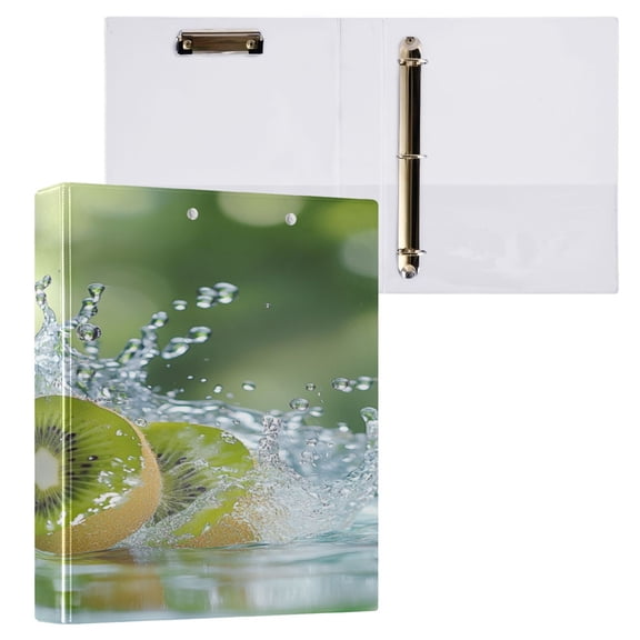 Ring Binders Kiwi Fall Into Water Presentation1.5-inch, Slant Ring One-Touch