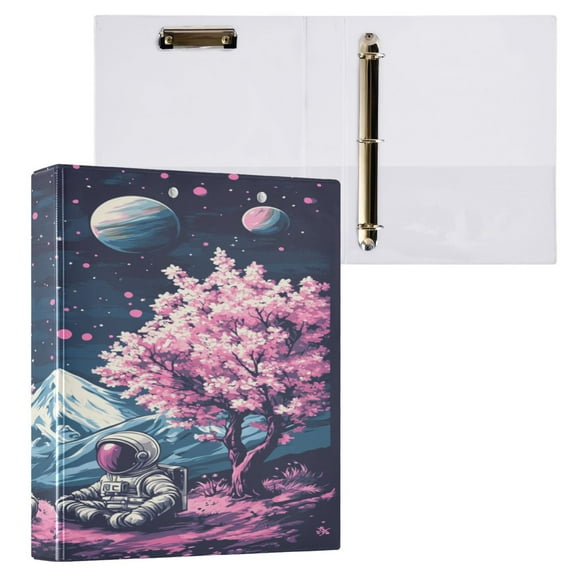 Ring Binders Midjourney_ffyy3_a_vector_illustration_of_two_astronauts_sitting_under_che_ccca7fcb-92ba-4111-959c-e Presentation1.5-inch, Slant Ring One-Touch