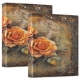 thumbnail image 1 of Ring Binders Roses and Butterflies in Frame Presentation1.5-inch, Slant Ring One-Touch, 1 of 9